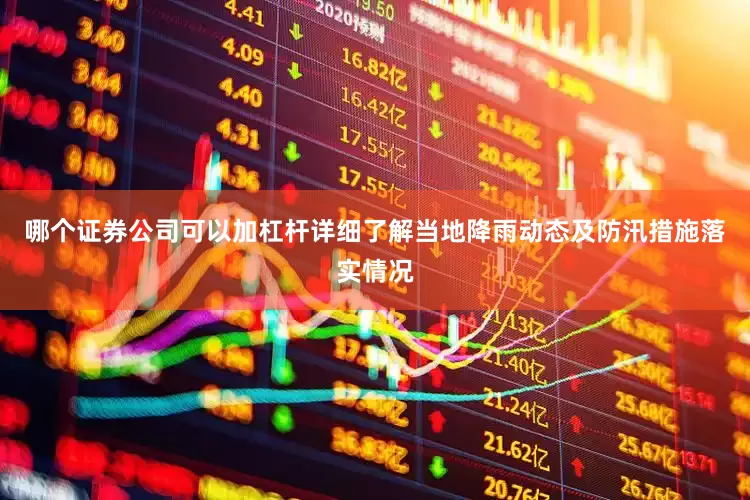 哪个证券公司可以加杠杆详细了解当地降雨动态及防汛措施落实情况
